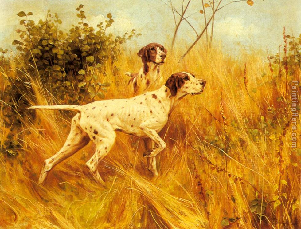 Thomas Blinks Two Pointers In Landscape Painting Anysize 50 Off Two 